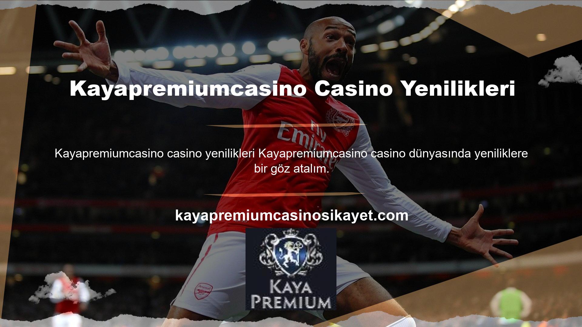 Ve hey, neden bir denemeye ve Kayapremiumcasino casino oyunlarıyla kazanmaya başlamıyorsun? Casino oyunlarının hayranıysanız, artık çevrimiçi gerçek bayiler ve diğer oyuncularla bir patlama yaşayabilirsiniz