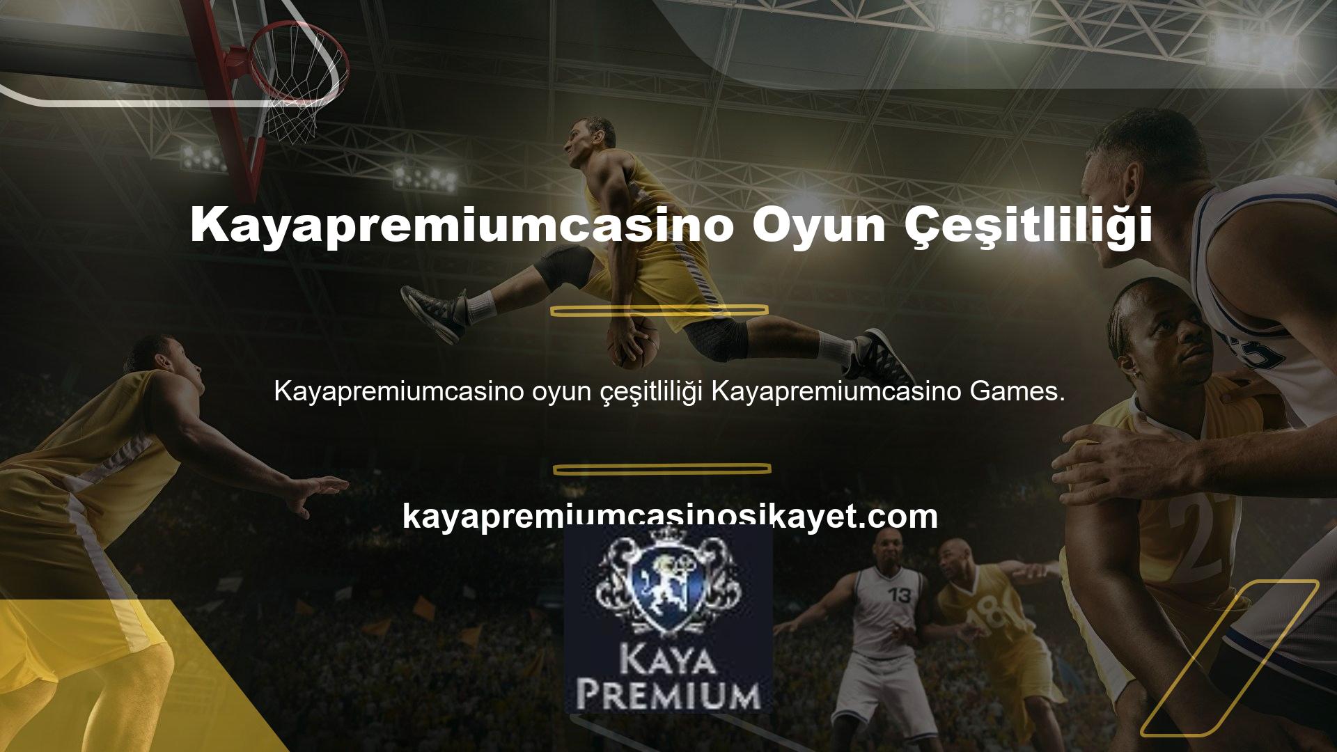 Kayapremiumcasino Oyun Sunumu çok çeşitli uygulama platformları kullanıyor ve oyun seçiminde neredeyse tüm casinoları bırakıyor